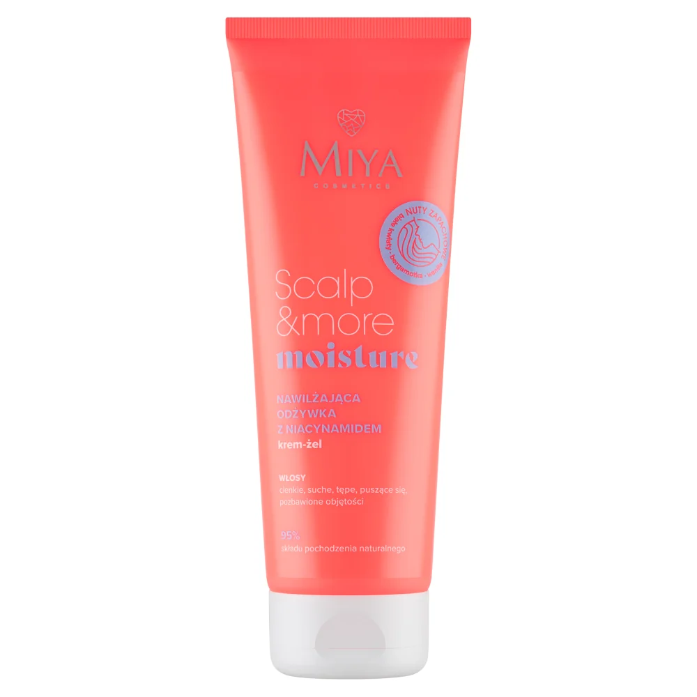 Miya Scalp&more Moisture nawilżająca odżywka z niacynamidem krem-żel, 200 ml