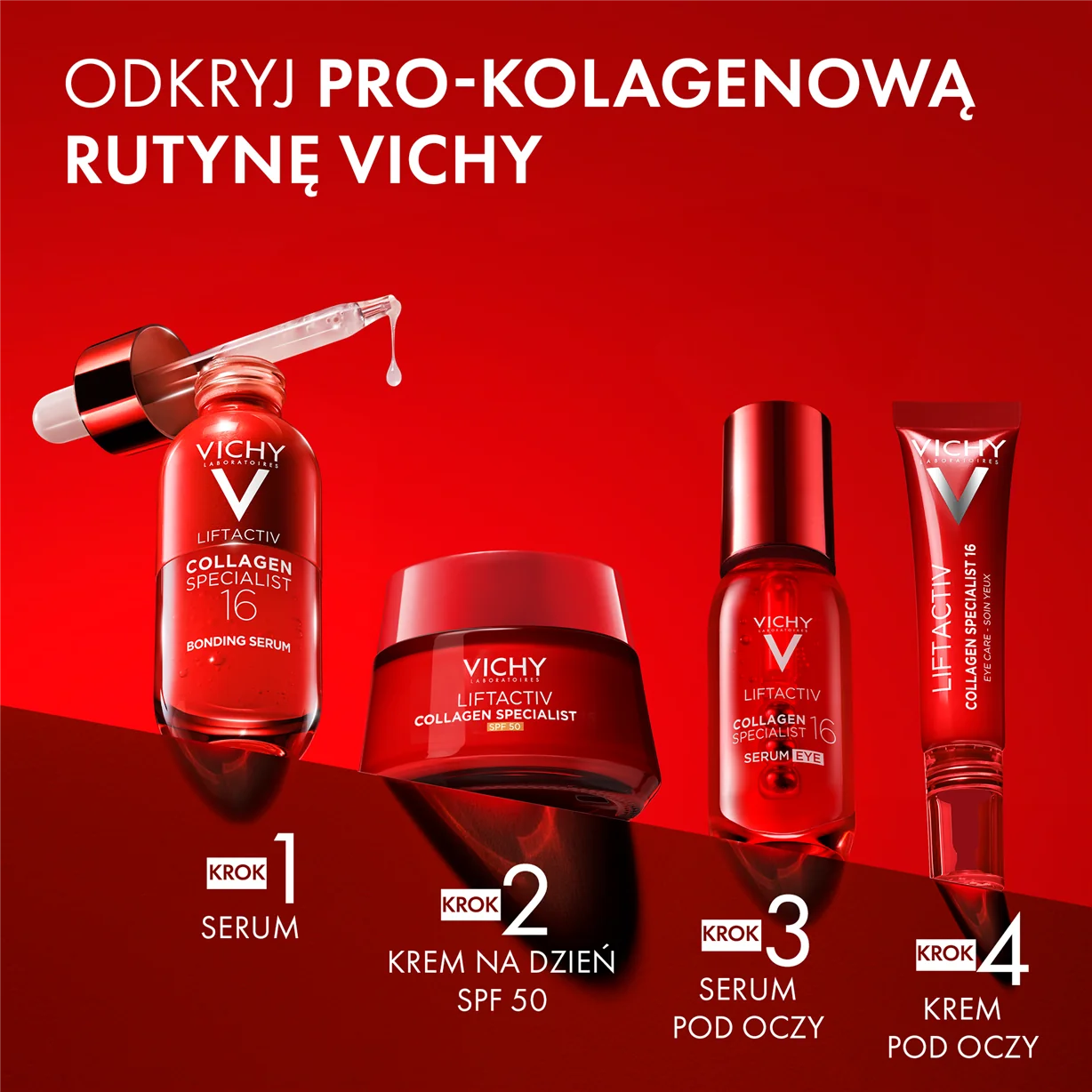 Vichy Liftactiv Collagen Specialist 16 serum pod oczy, 15 ml