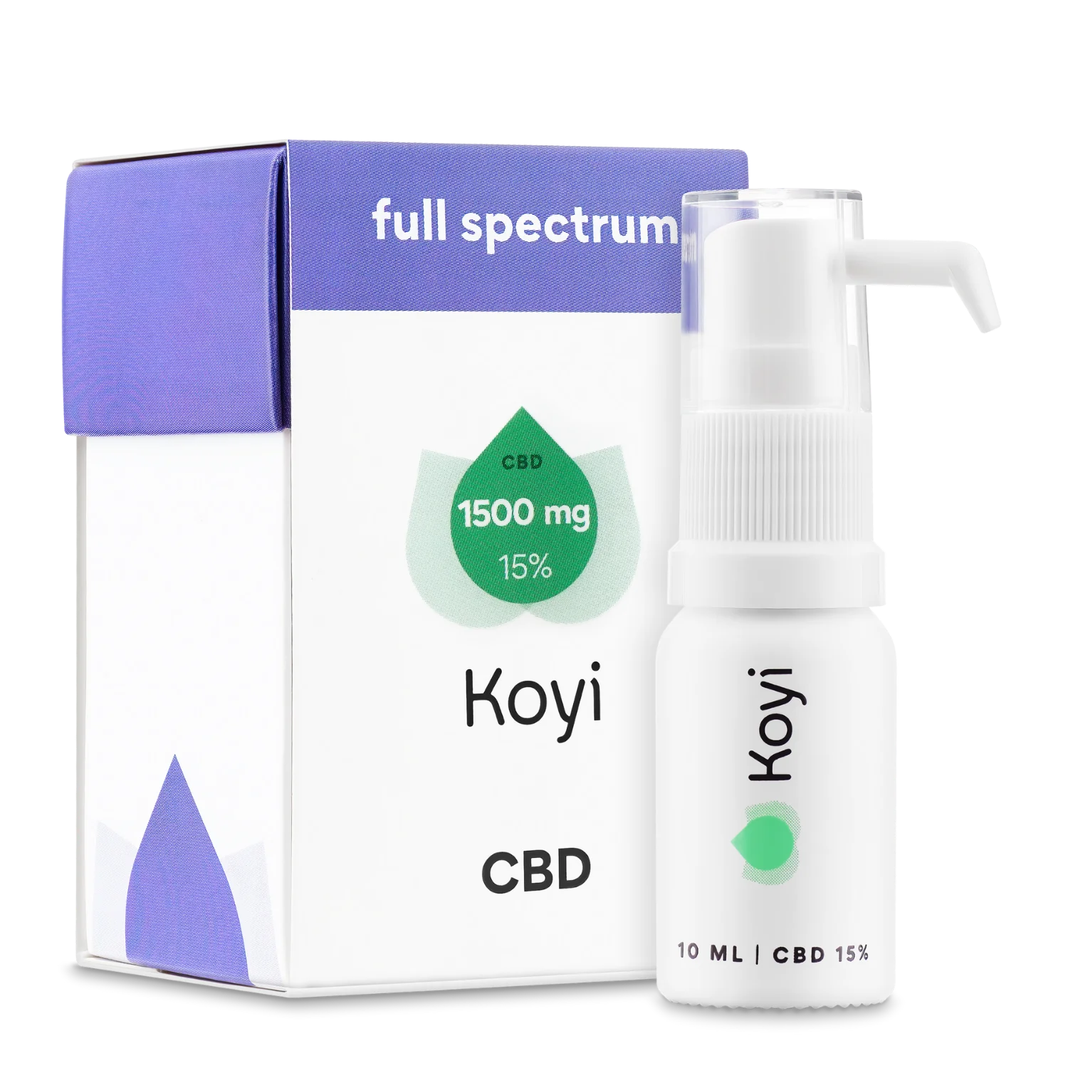 Koyi Olejek konopny CBD 15% 10 ml