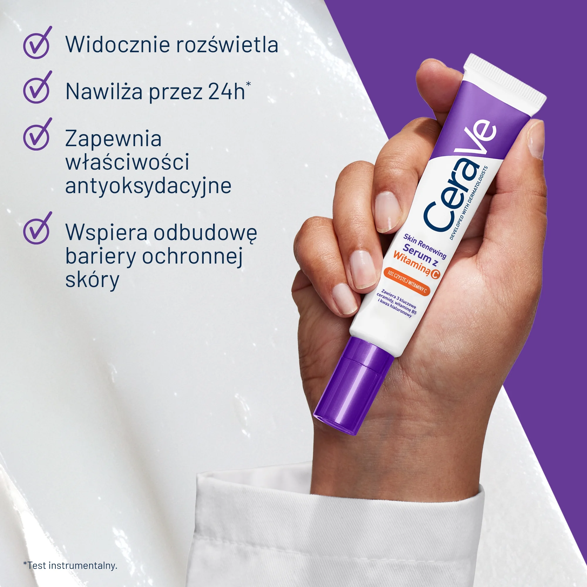 CeraVe Skin Renewing serum z witaminą C, 30 ml