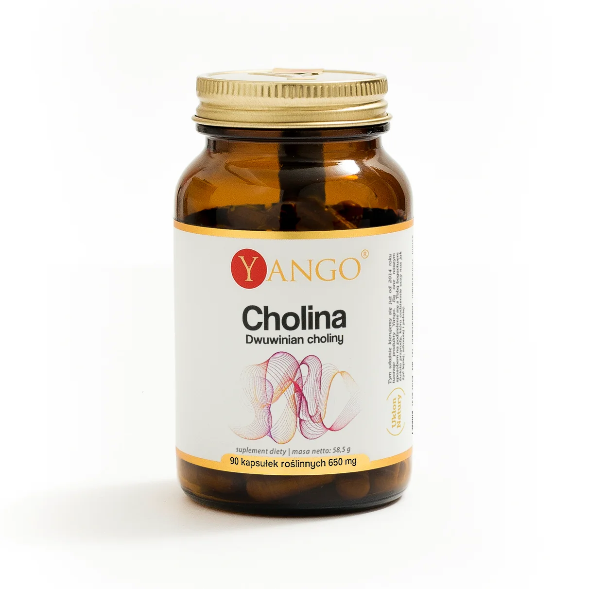 Yango Cholina dwuwinian choliny 90 kapsułek
