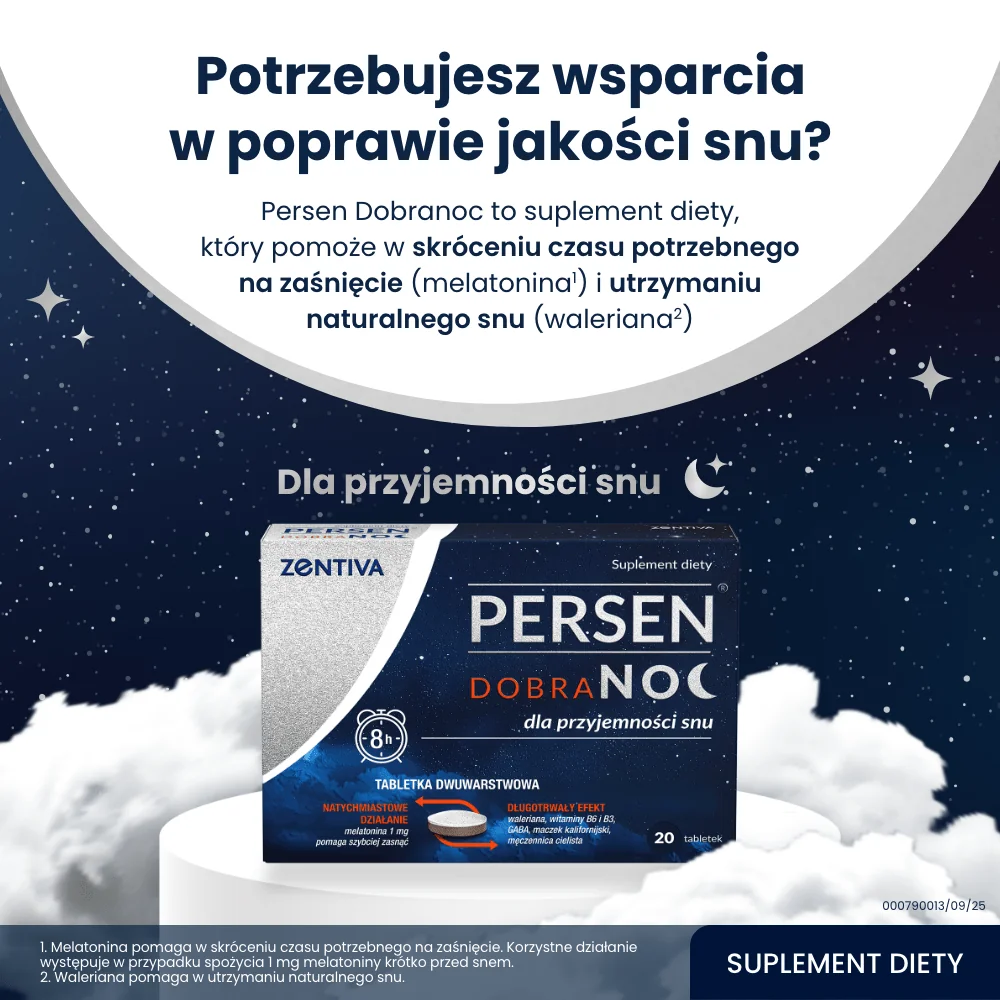 Persen Dobranoc 20 tabletek