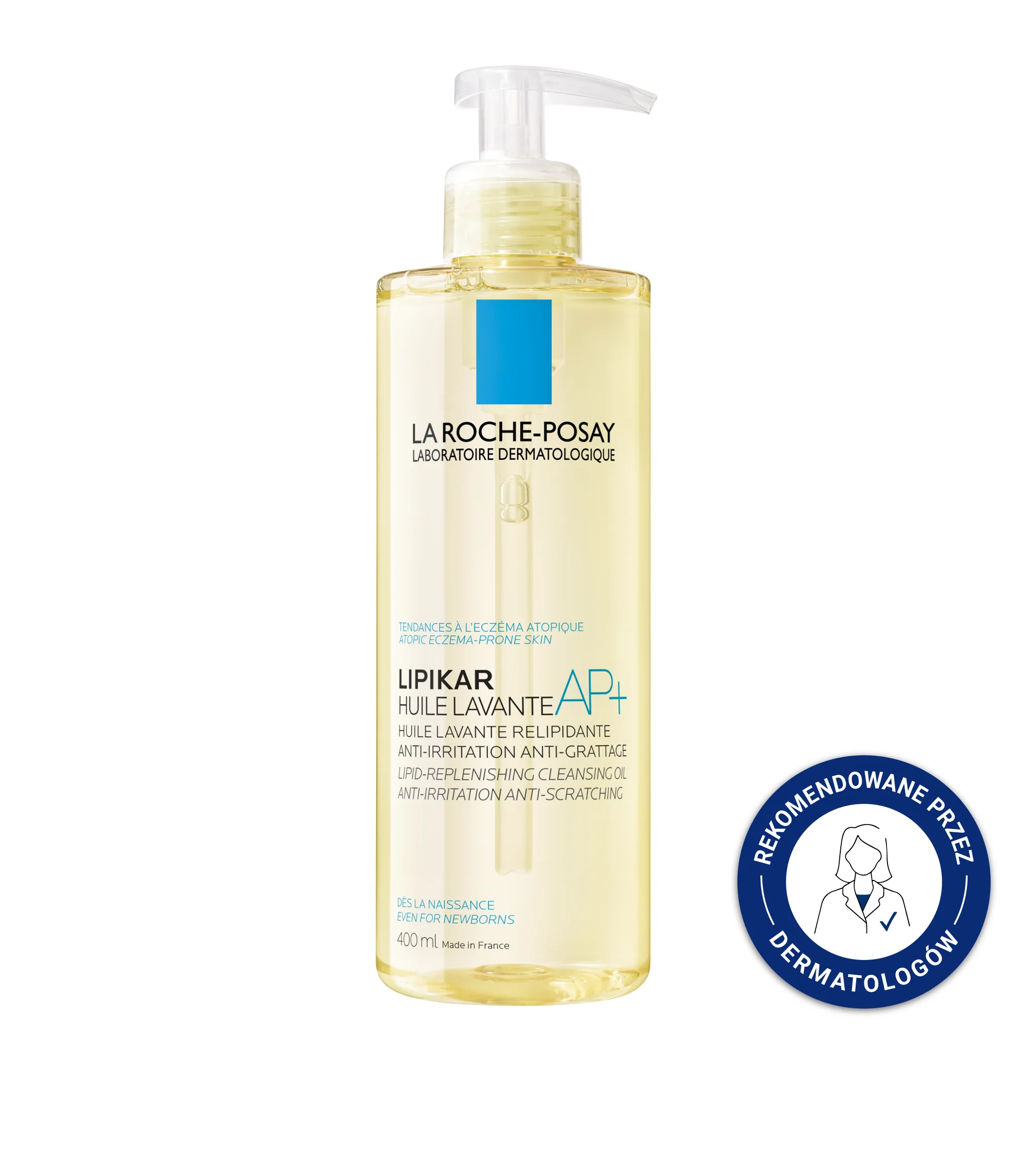 La Roche-Posay Lipikar olejek myjący, 400 ml