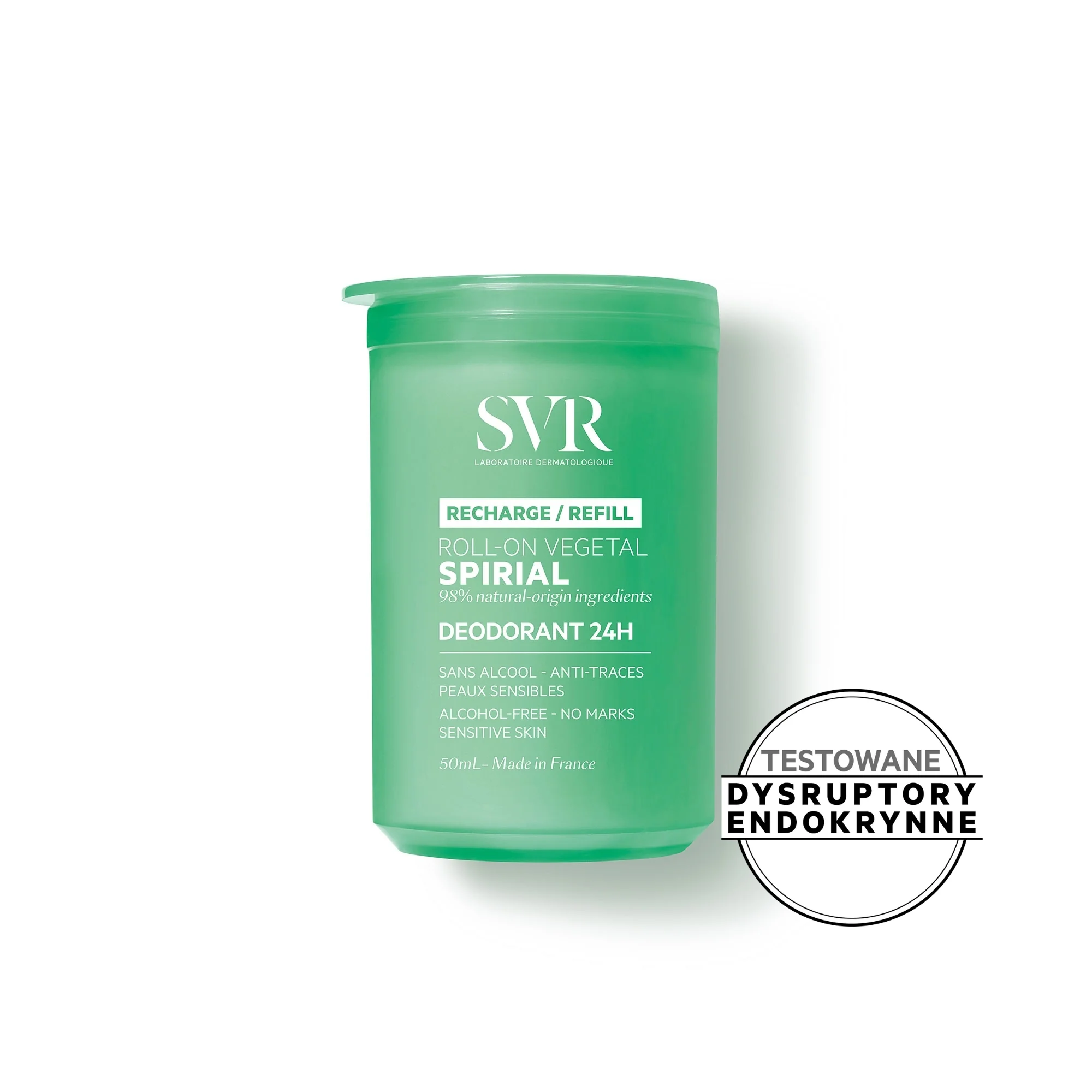 SVR Spirial Recharge roll-on vegetal, 50 ml