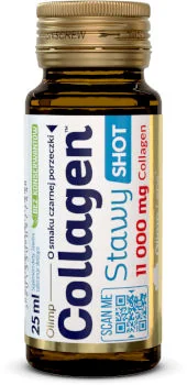 Olimp Collagen Stawy Shot smak czarna porzeczka, ampułka szklana Olimp Collagen Stawy Shot smak czarna porzeczka, ampułka szklana