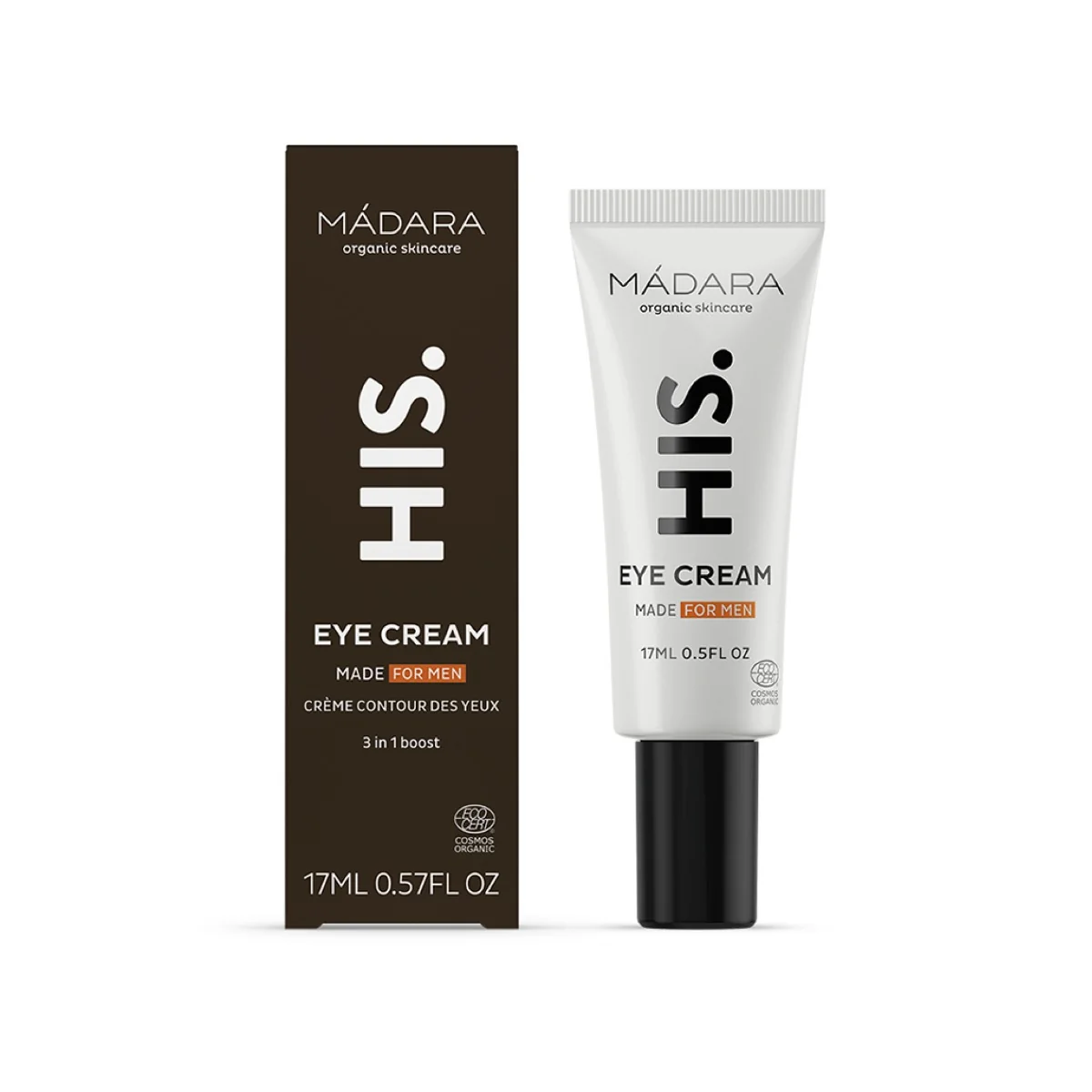 Madara HIS krem pod oczy dla mężczyzn, 17 ml