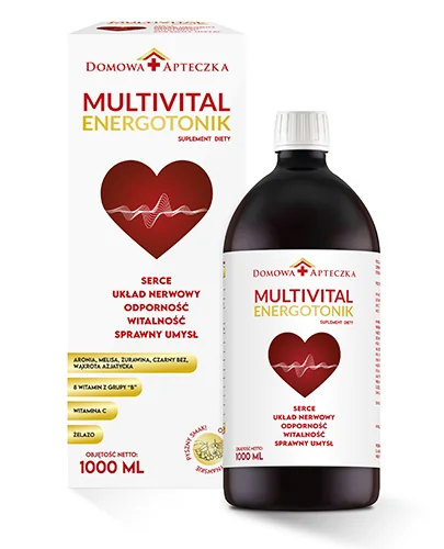 Multivital Energotonik płyn, 1000 ml