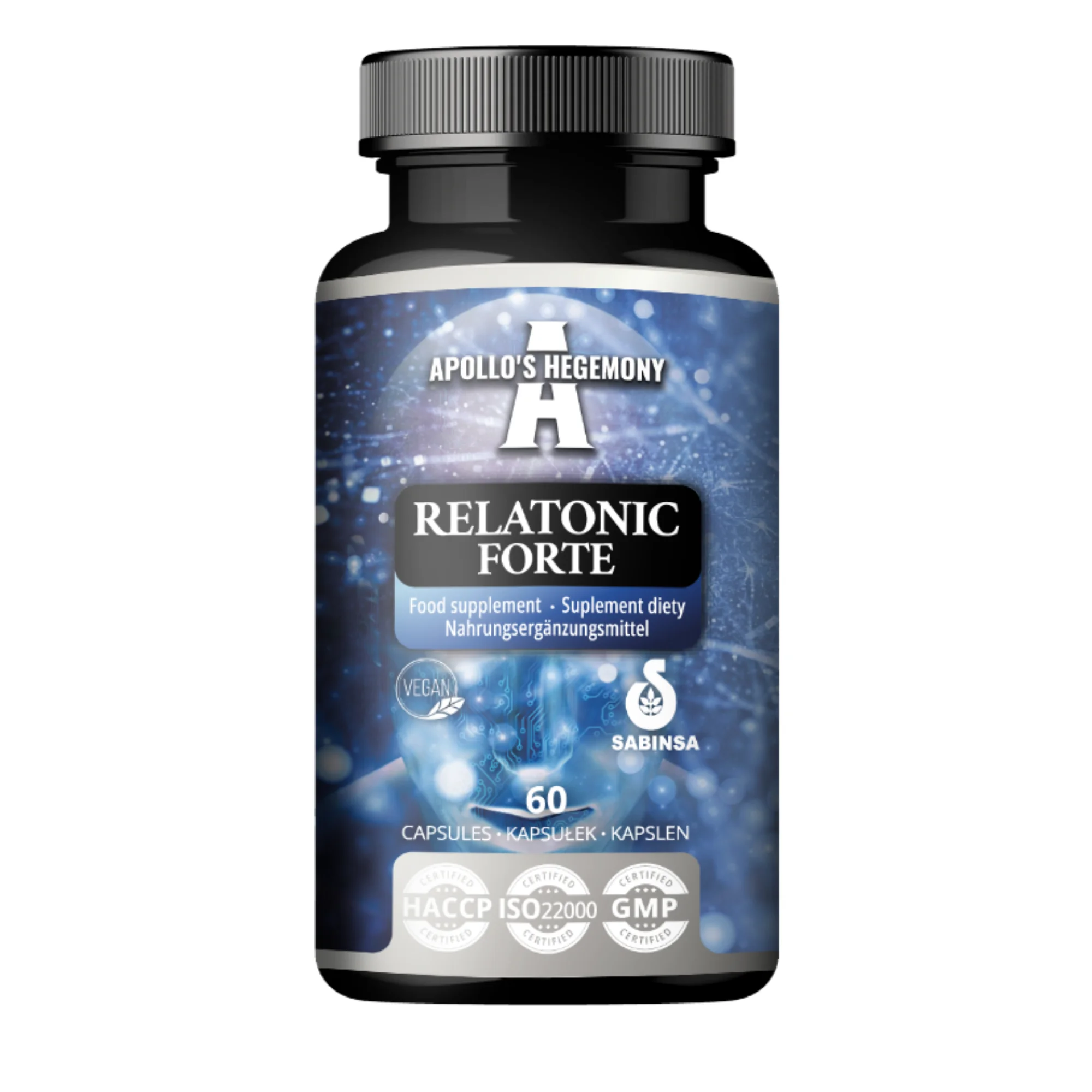 Apollo's Hegemony Relatonic Forte 60 kapsułek