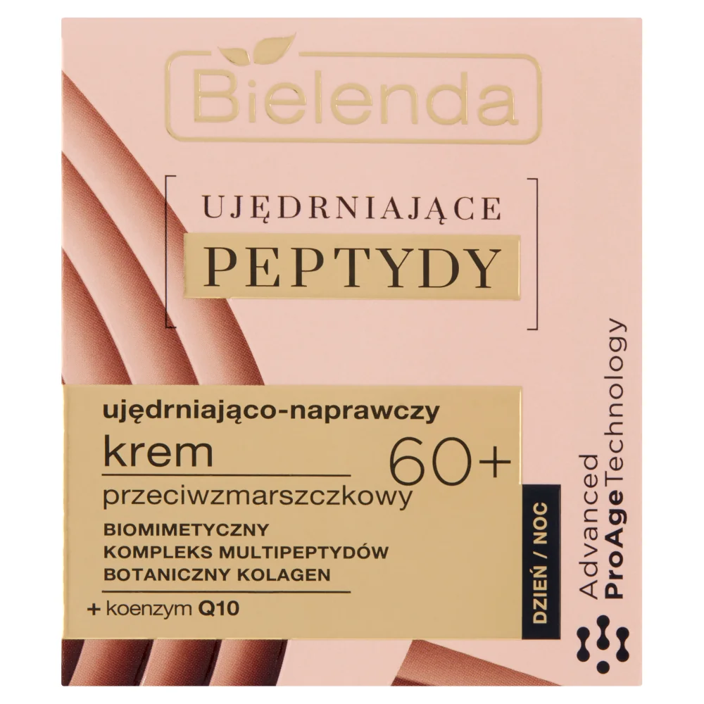 Bielenda Ujędrniające Peptydy ujędrniająco-naprawczy krem przeciwzmarszczkowy 60+, 50 ml