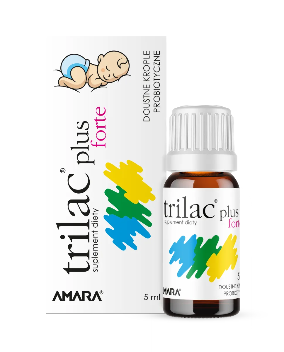 Trilac plus forte, suplement diety, 5 ml