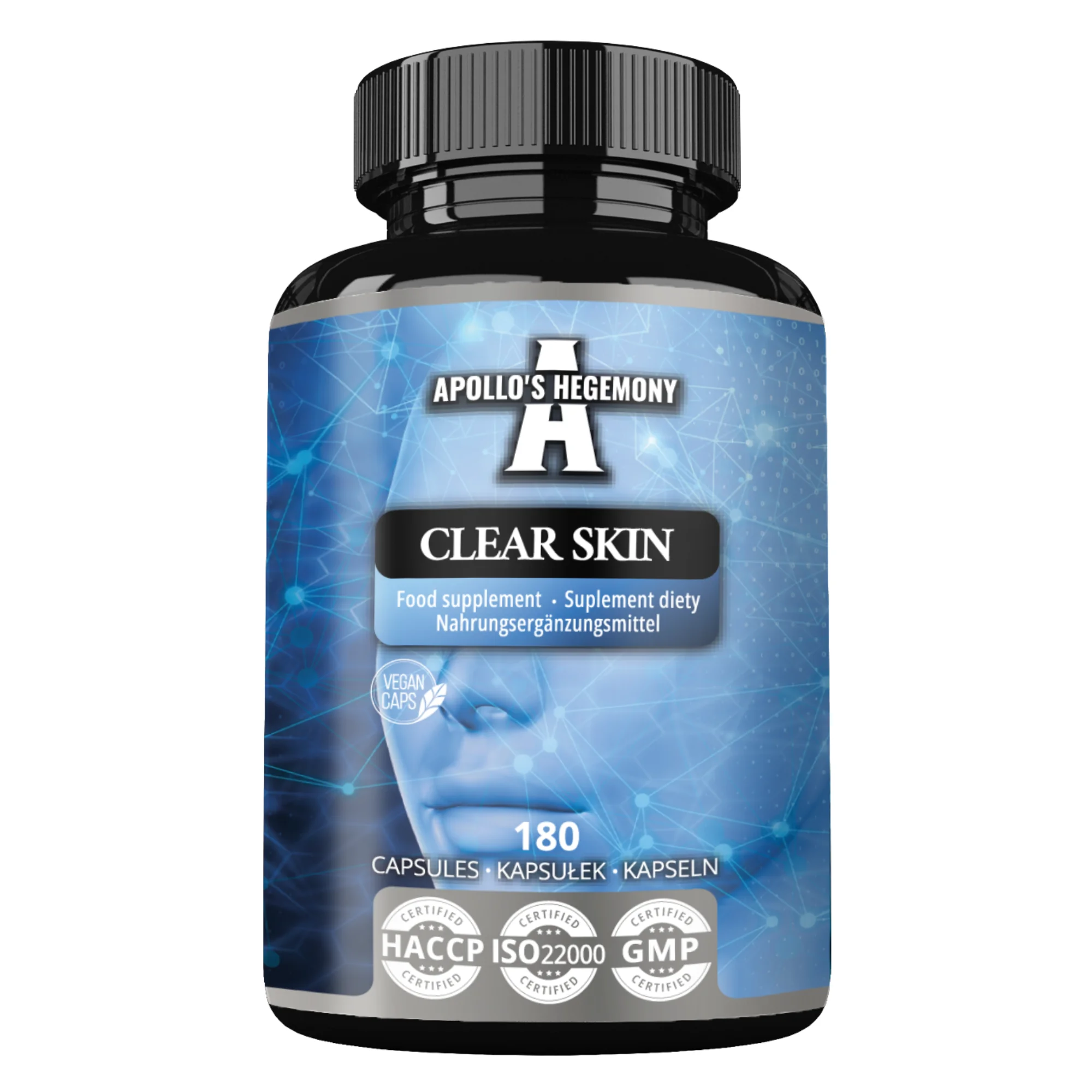 Apollo's Hegemony Clear Skin 180 kapsułek