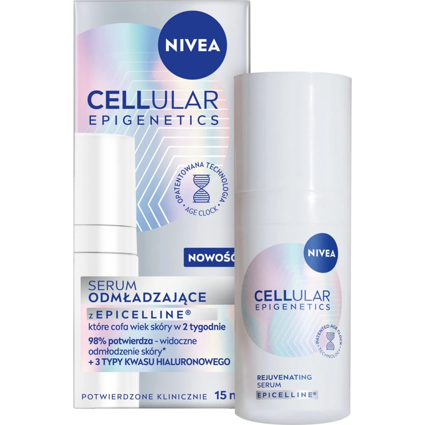 Nivea Cellular Epigenetics serum odmładzające, 15 ml