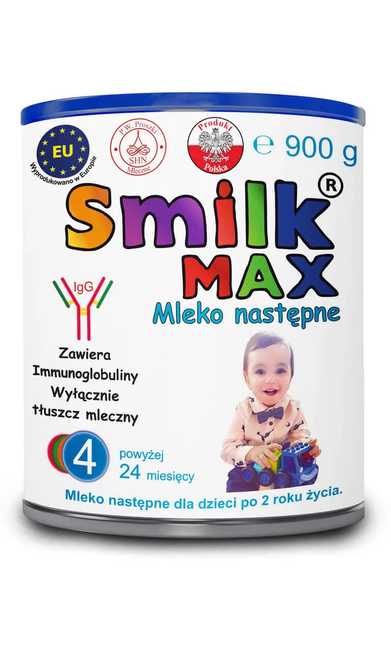 Smilk Max 4 mleko modyfikowane, proszek, 900 g