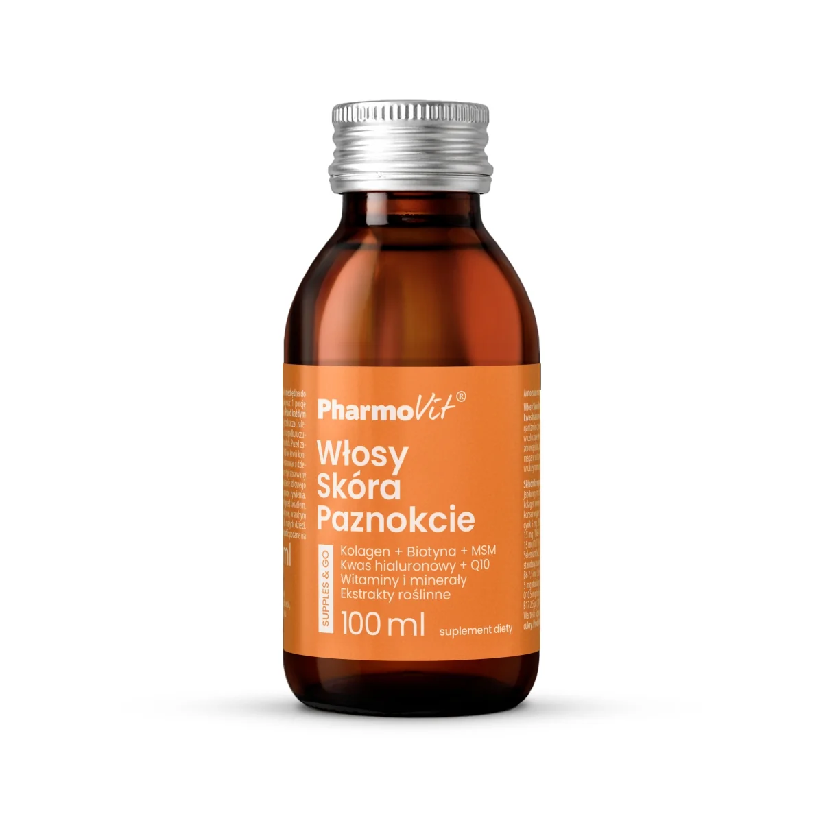 Pharmovit Włosy Skóra Paznokcie Supples & Go 100 ml