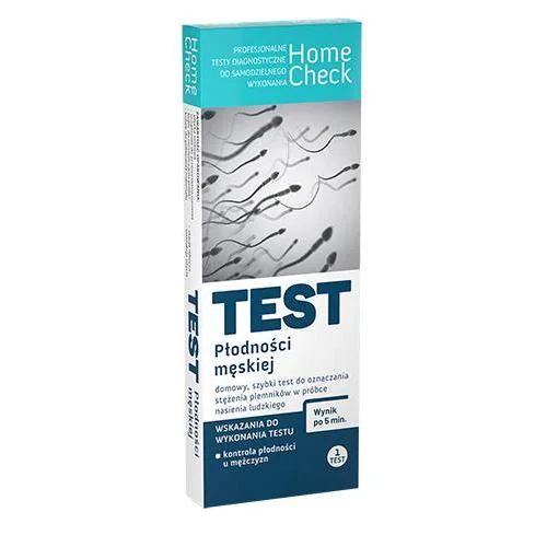 Milapharm Home Check test płodności męskiej, 1 szt.