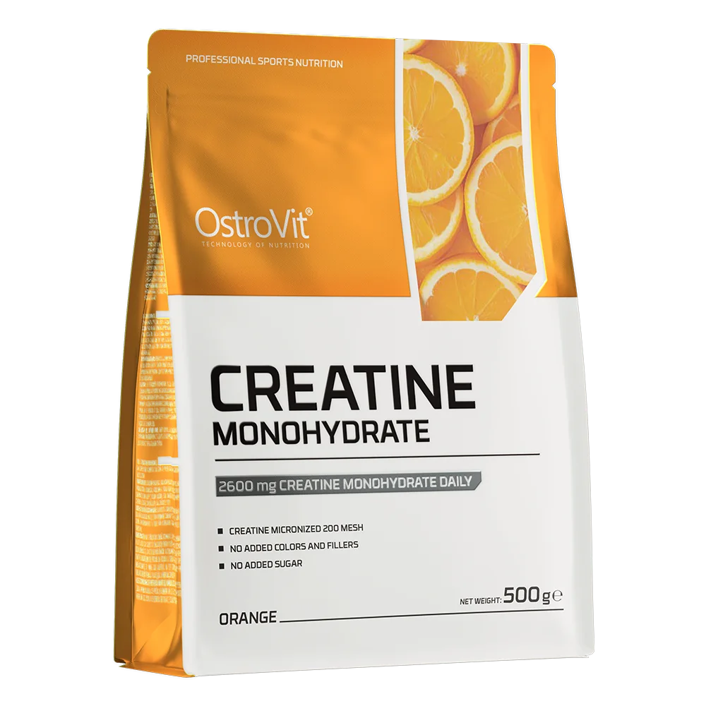 OstroVit Monohydrat Kreatyny pomarańczowy, 500 g