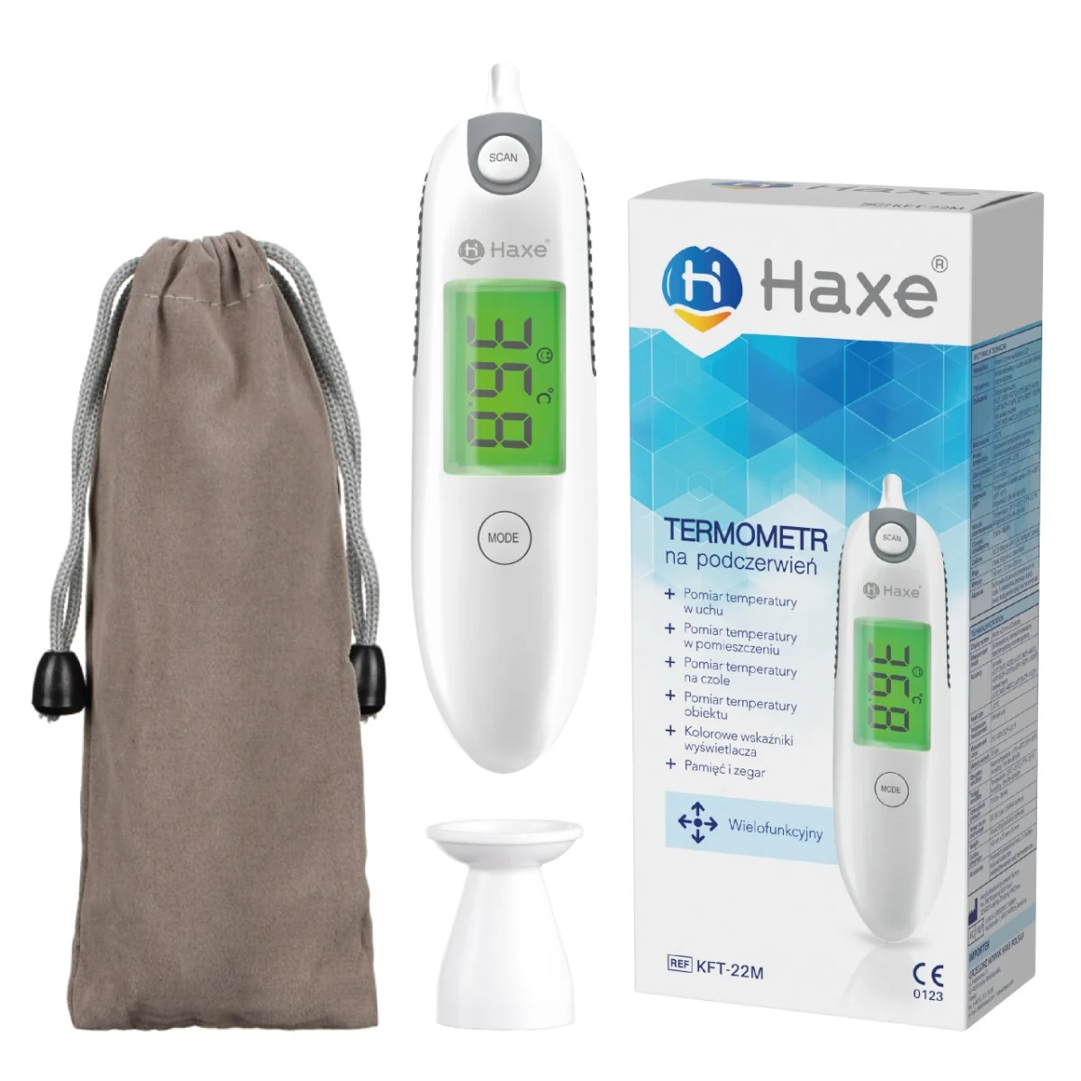 Haxe Termometr na podczerwień KFT-22M, 1 sztuka