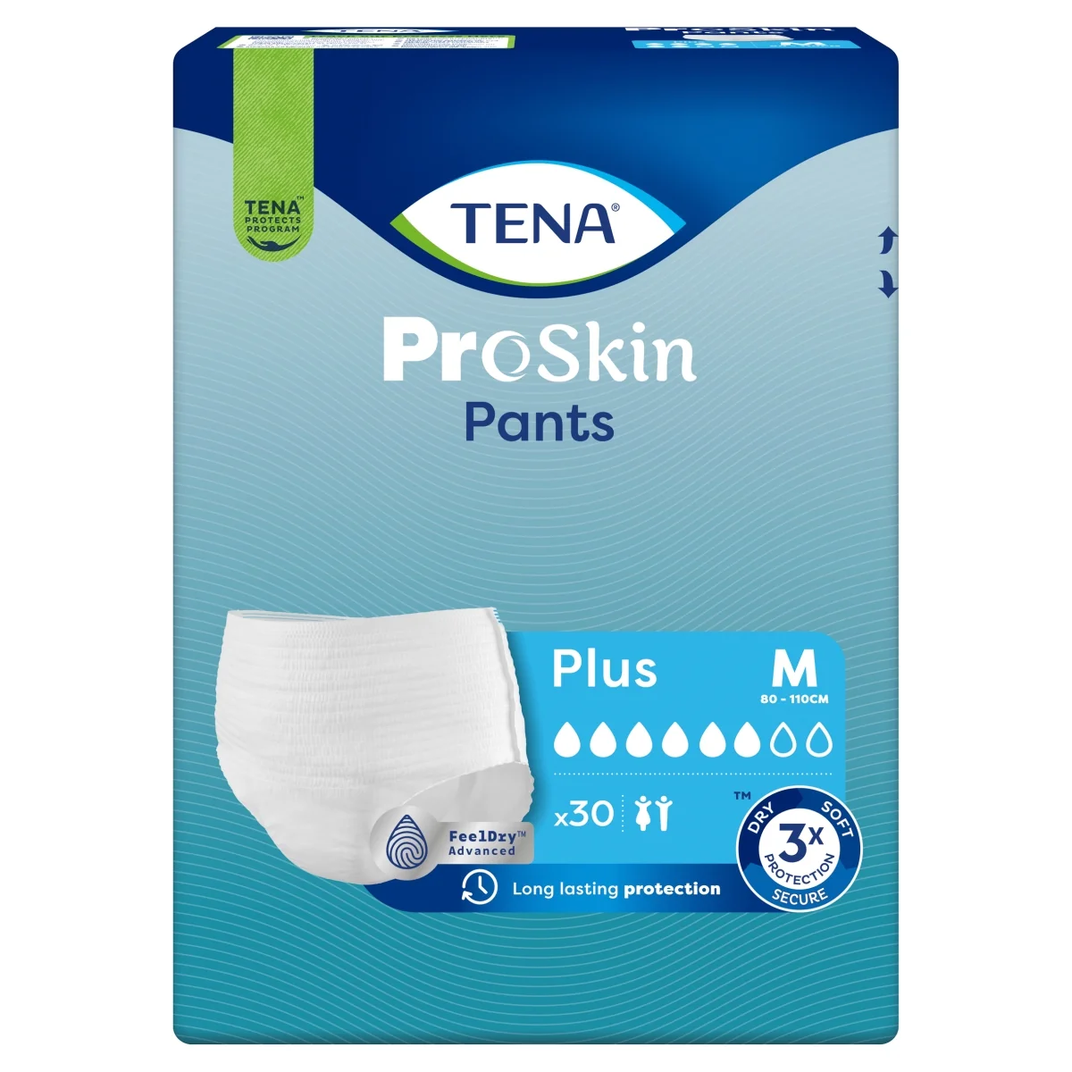 TENA ProSkin Pants majtki chłonne Plus M, 30 sztuk