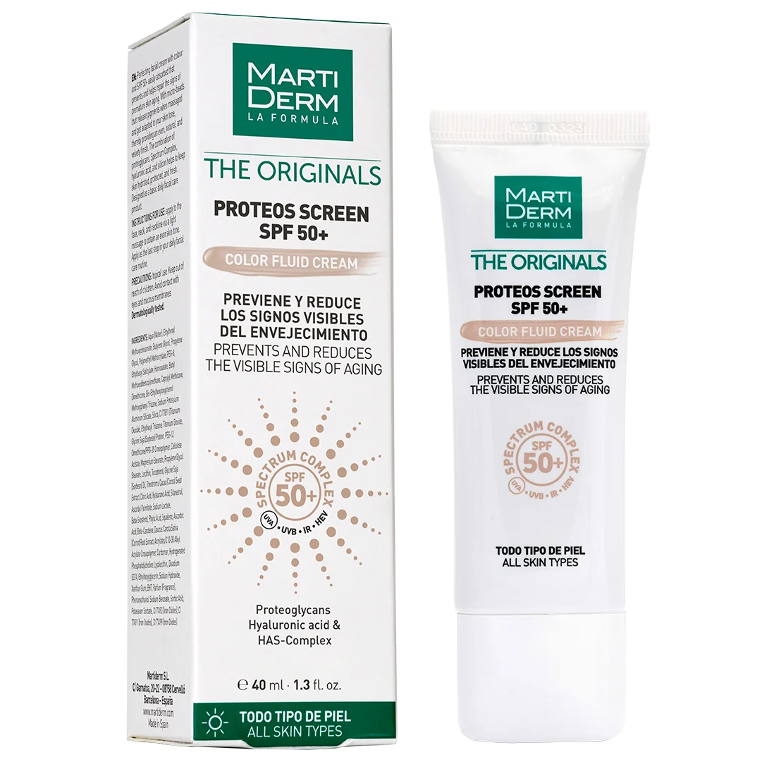 Martiderm The Originals Proteos Screen SPF50 + Color Fluid fluid ochronny, 40ml