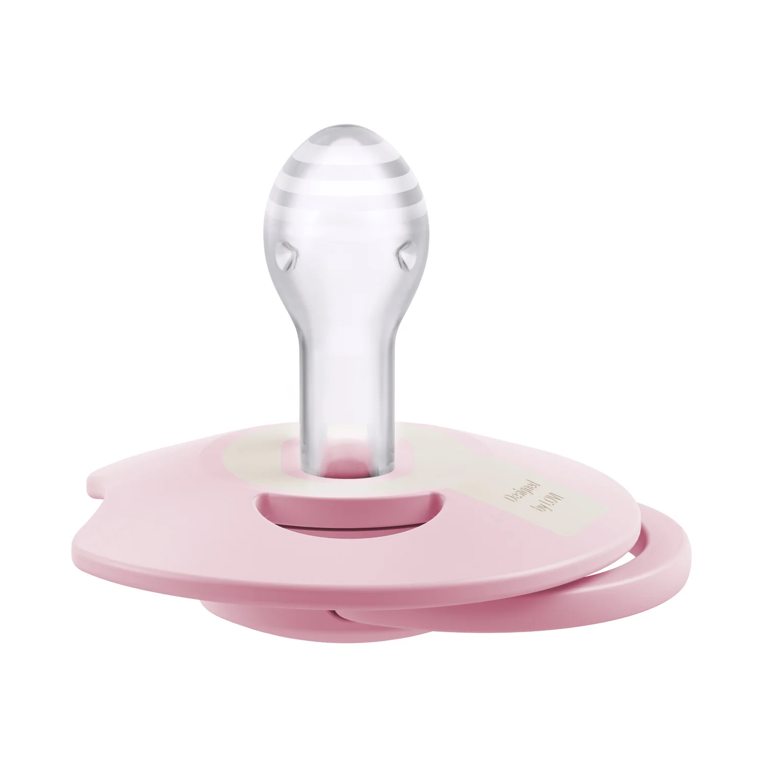 Lovi Prime smoczek silikonowy dynamiczny 0-6 m Rose/Rose Cream 34/454, 2 sztuki