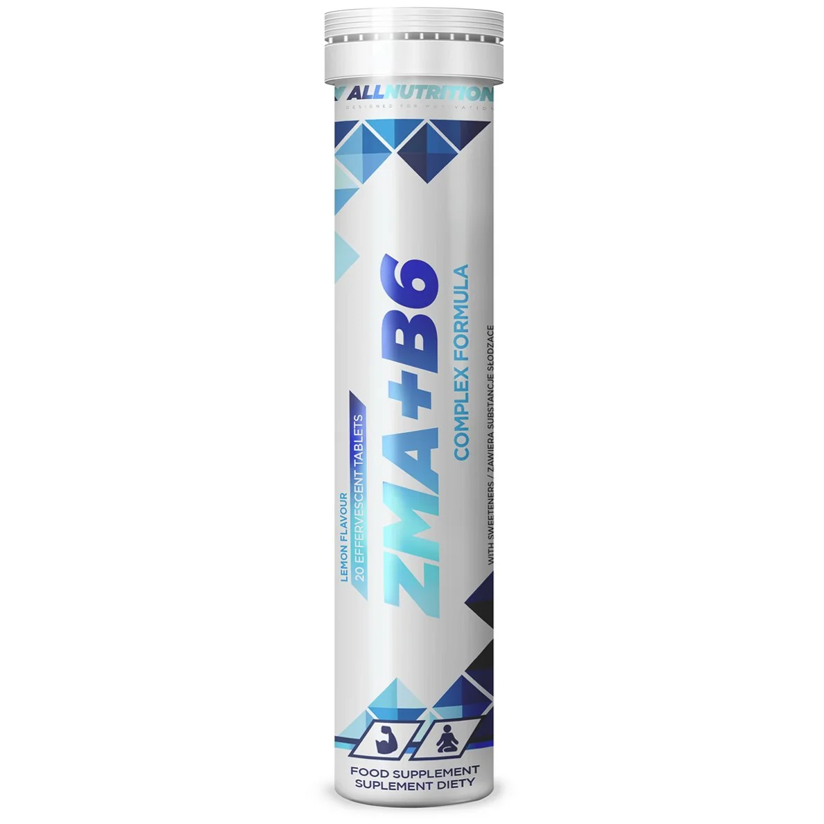 ALLNUTRITION ZMA + Witamina B6 cytryna, 20 szt.