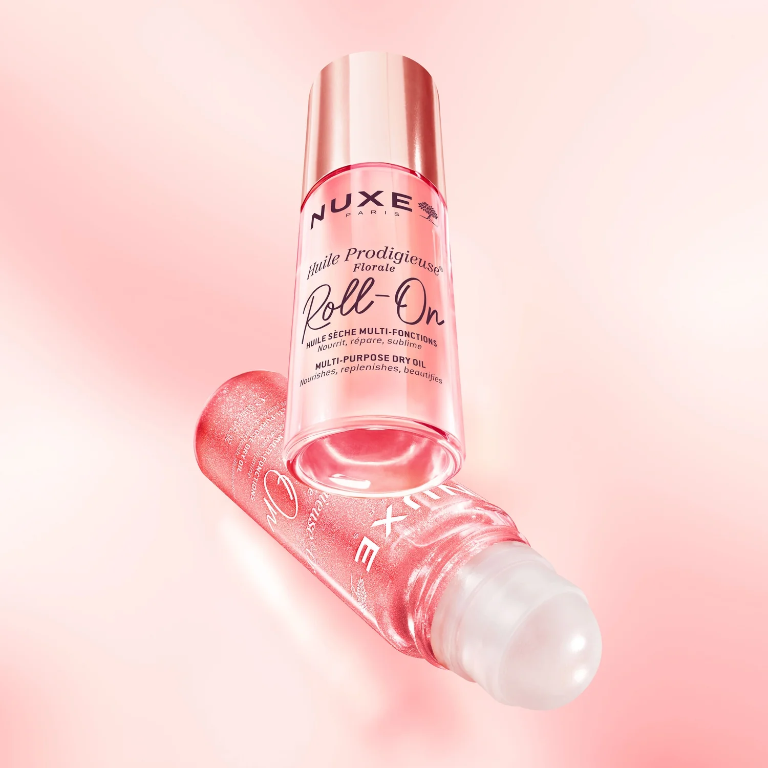 Nuxe Huile Prodigieuse Or Florale suchy olejek z drobinkami roll-on, 60 ml