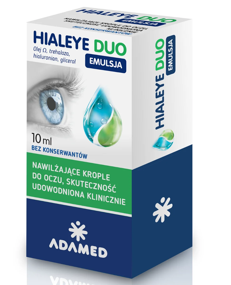 Hialeye Duo Emulsja krople do oczu, 10 ml