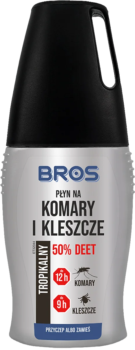 Bros płyn na komary i kleszcze 50% DEET, 50 ml