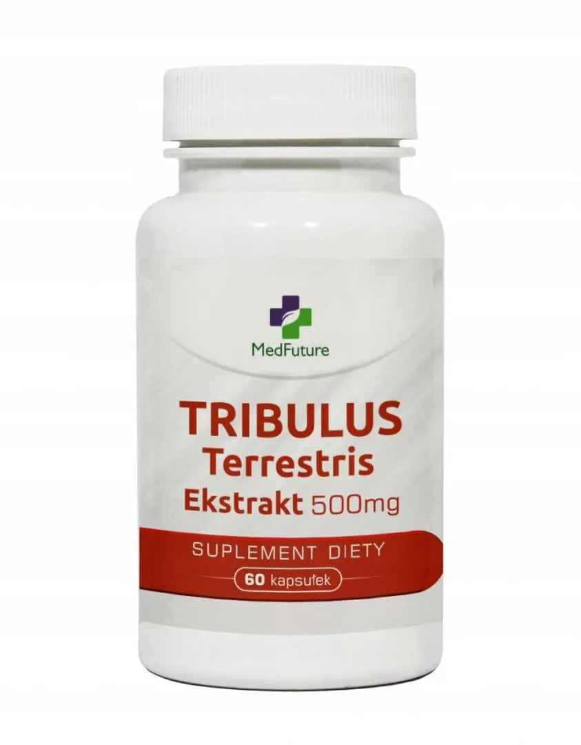 Tribulus Terrestris, ekstrakt 500 mg, 60 kapsułek