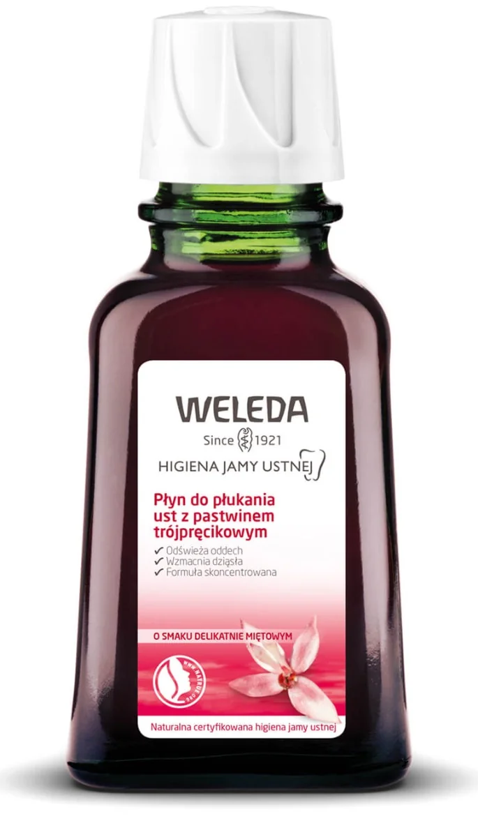 Weleda płyn do płukania ust z pastwinem trójpręcikowym, 50 ml