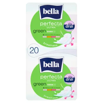 Bella Perfecta Ultra Green, podpaski higieniczne, 20 sztuk 