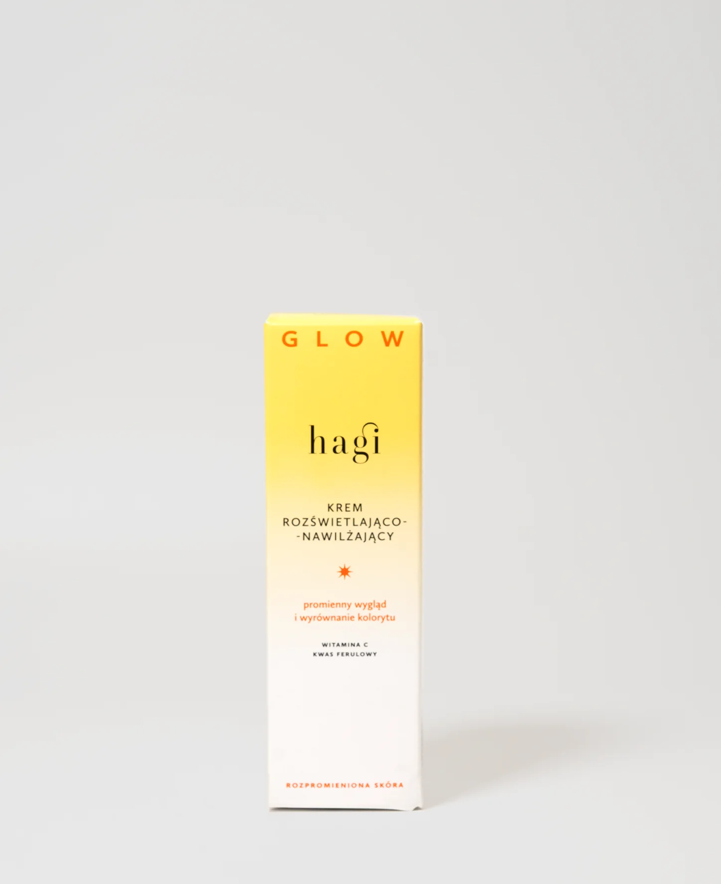 Hagi Glow krem rozświetlająco-nawilżający na dzień, 50 ml