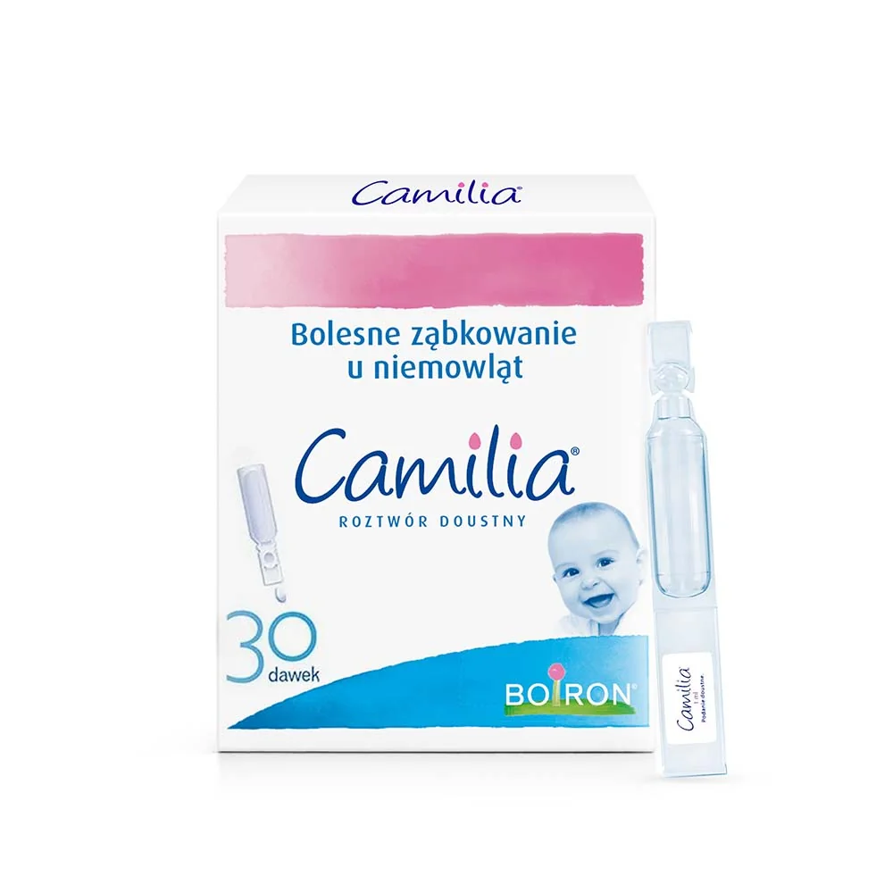 Camilia roztwór doustny na ząbkowanie, 30 pojemników jednodawkowych po 1 ml