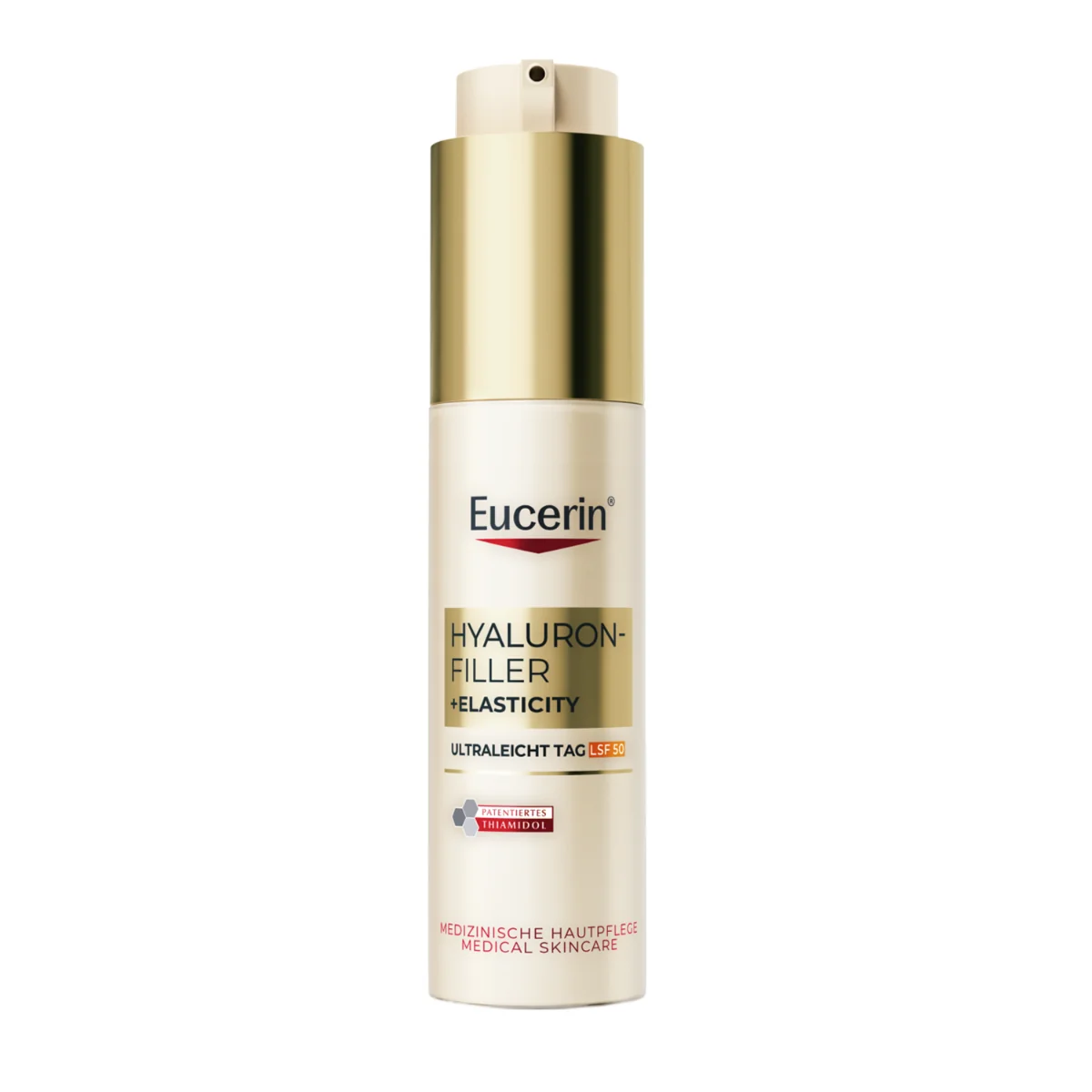 Eucerin Hyaluron-Filler + Elasticity Krem na dzień ultralekki SPF 50, 50 ml