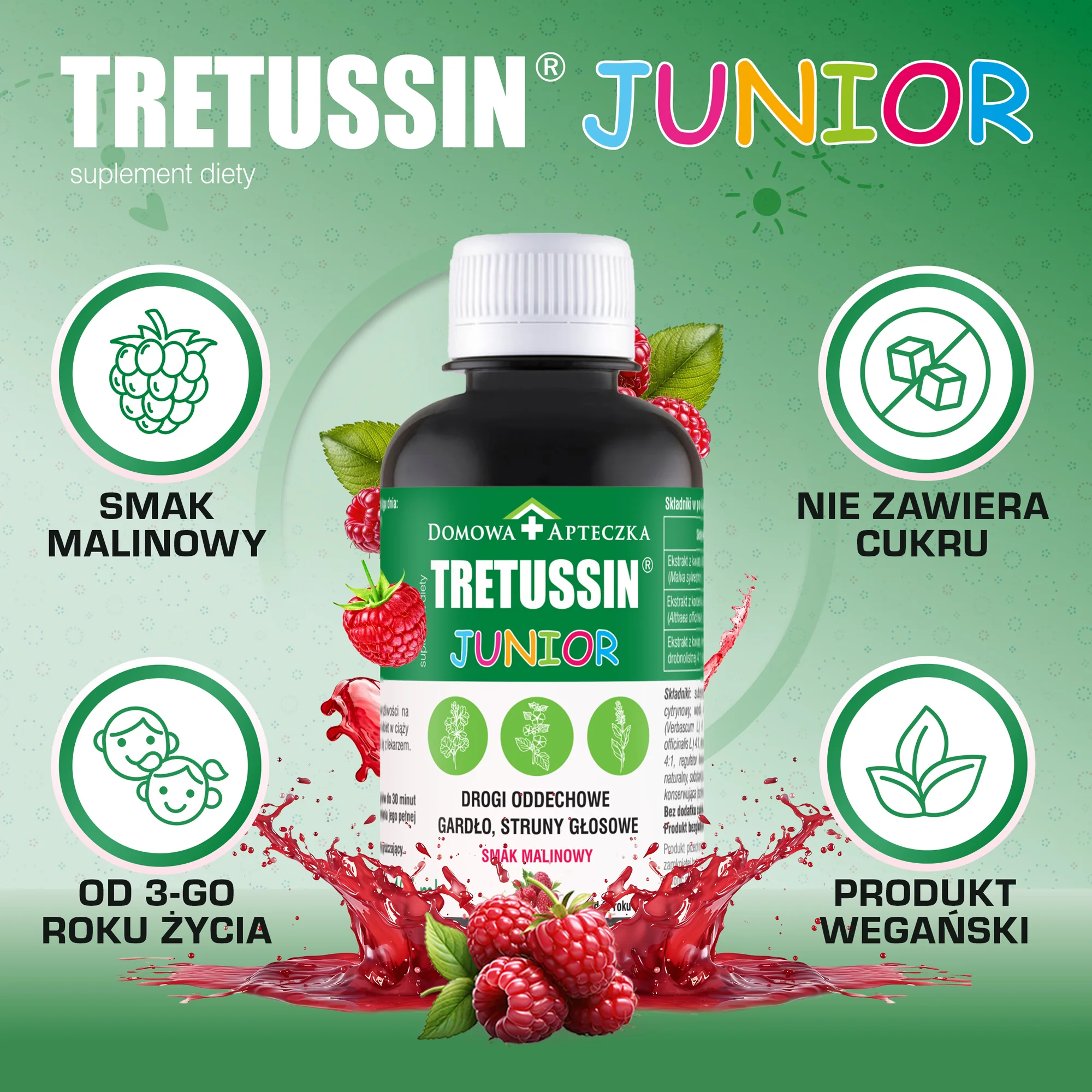 Domowa Apteczka Tretussin Junior płyn, 165 ml