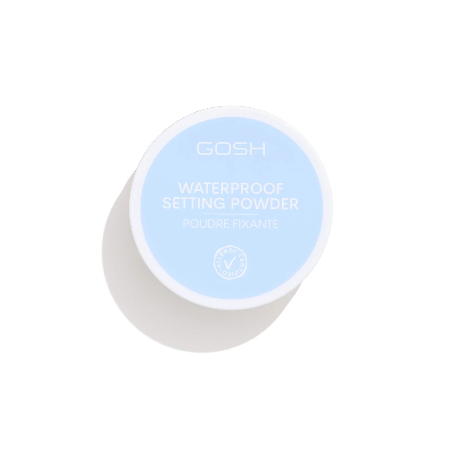 GOSH Waterproof Setting Powder wodoodporny puder utrwalający 001 Transparent, 7 g