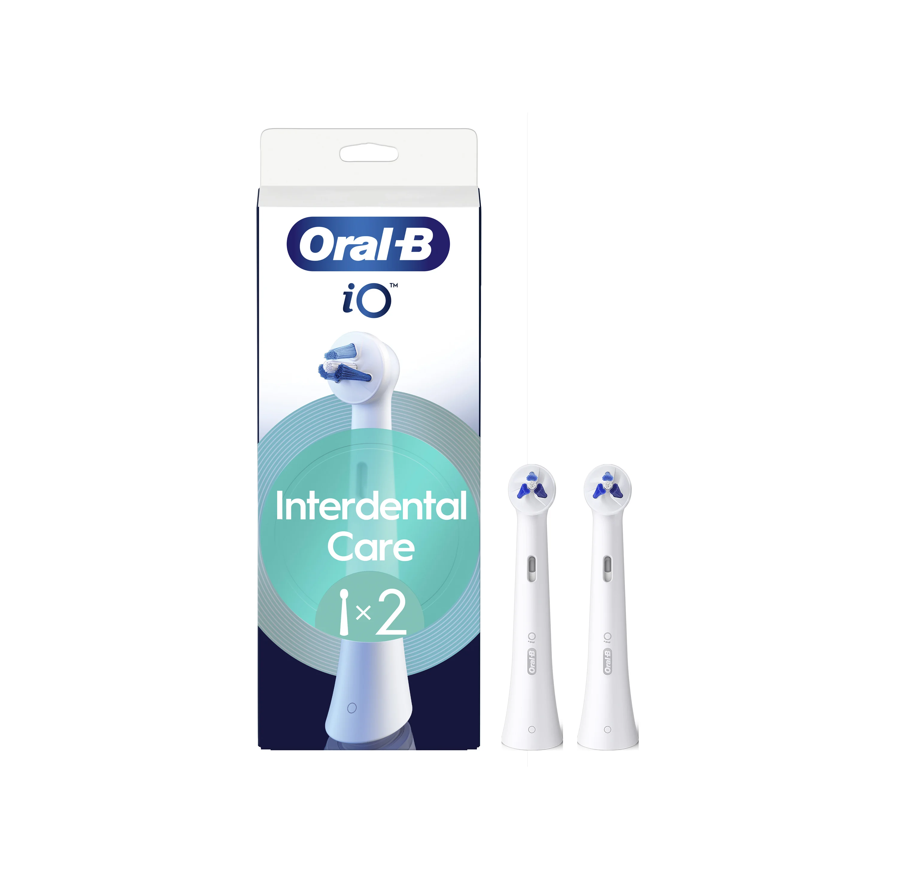 Oral-B iO Interdental Clean końcówki szczoteczek, 2 sztuki