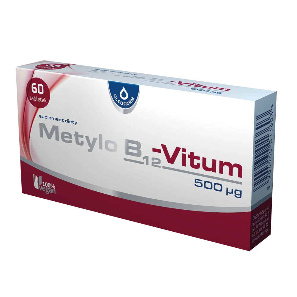 Metylo B12-Vitum 60 tabletek