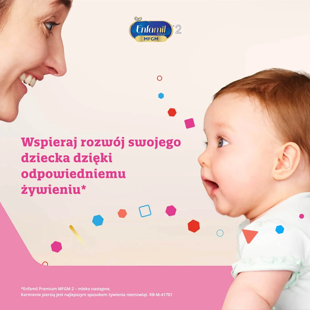 Enfamil Premium 2 MFGM. mleko nastepne od 6  do 12 miesiąca, 3200 g 