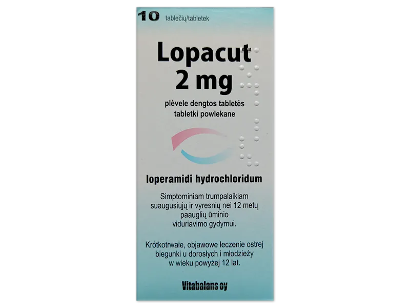 Lopacut, 2 mg, 10 tabletek powlekanych