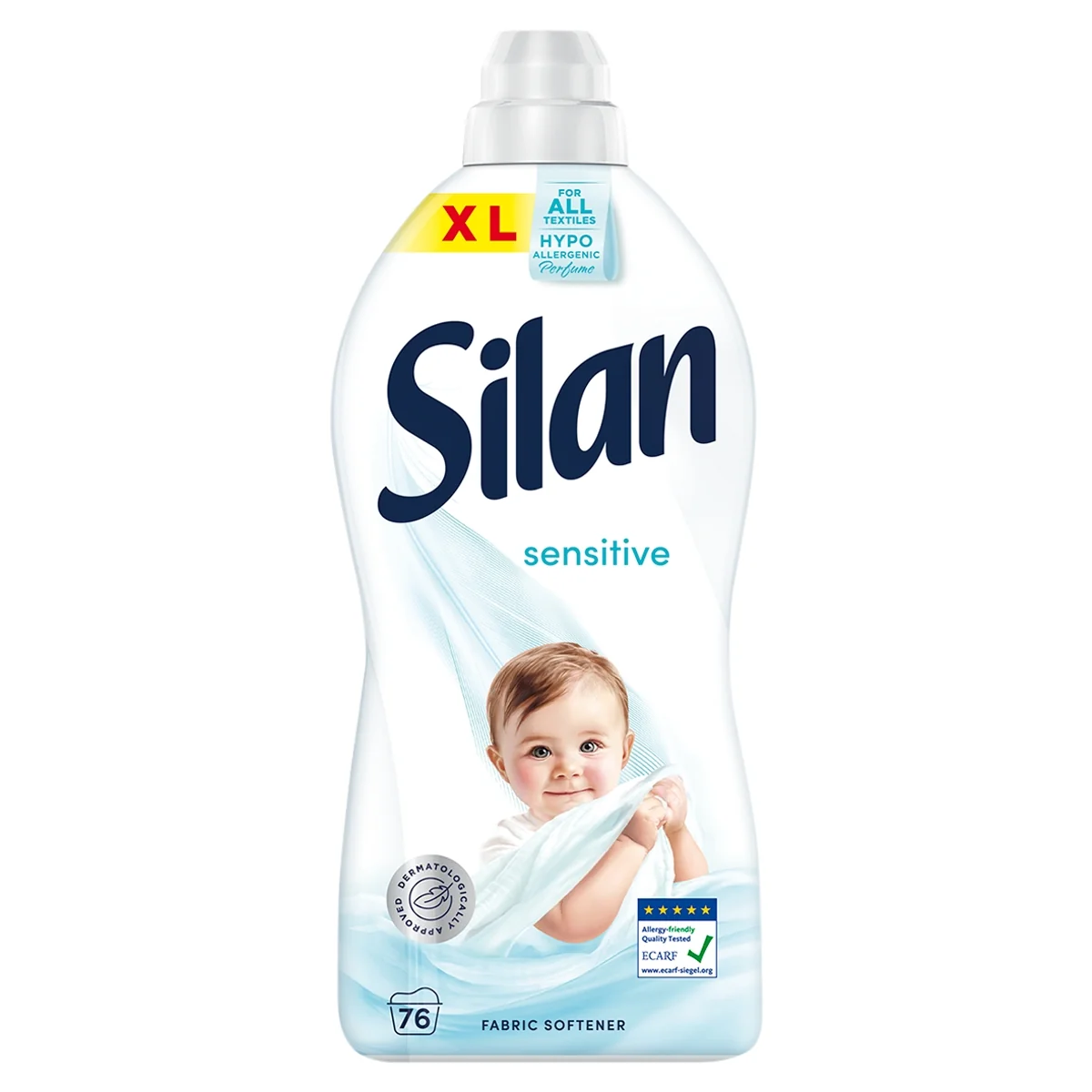 Silan XL Sensitive płyn do zmiękczania tkanin, 76 prań, 1,67 l