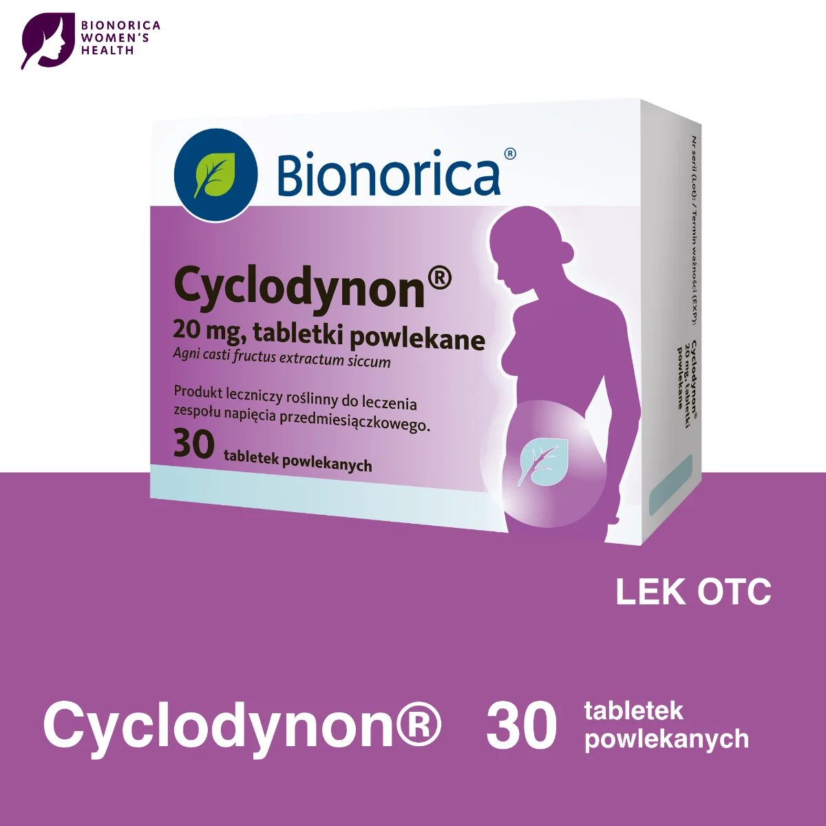 Cyclodynon 20 mg, 30 tabletek