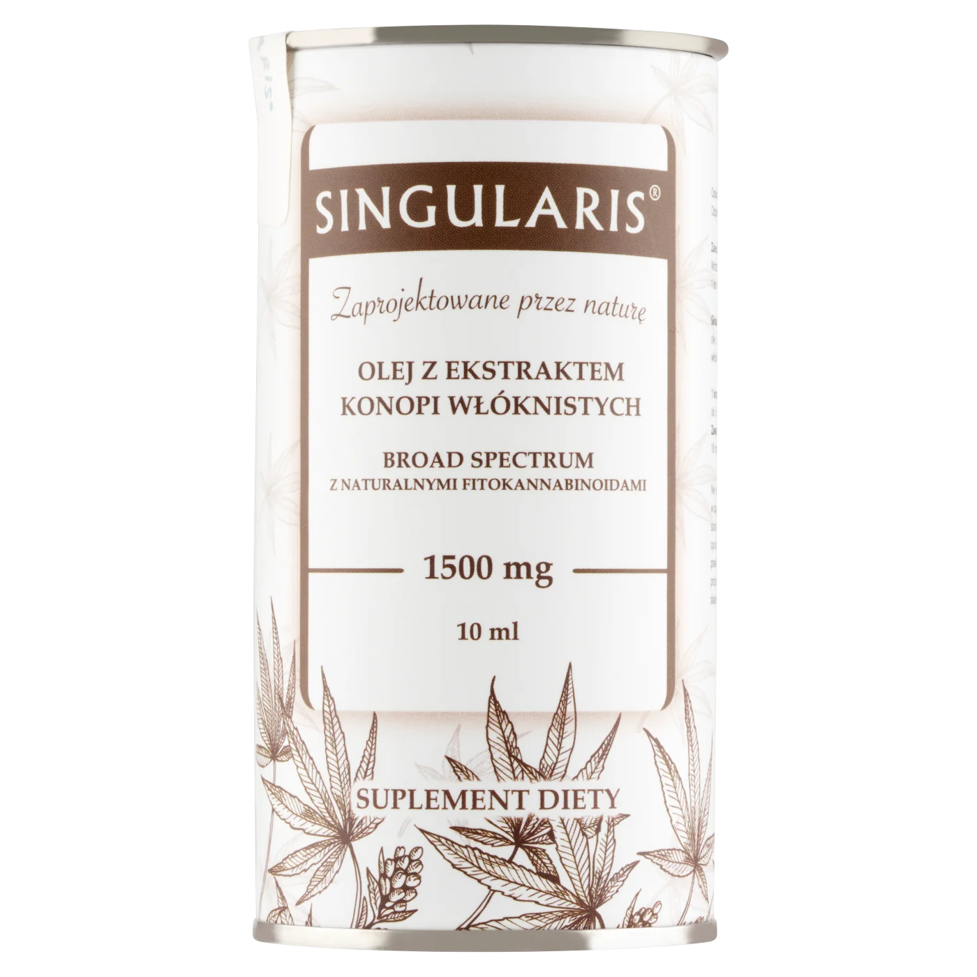 Singularis Broad Spectrum olej z ekstraktem konopi włóknistych, 10 ml