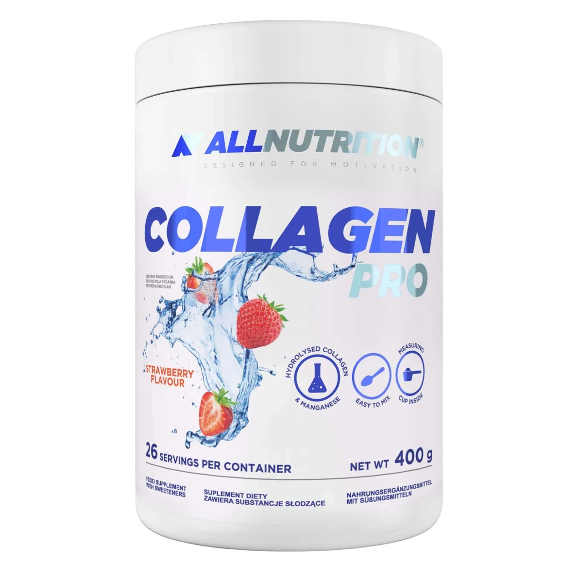 ALLNUTRITION Collagen Pro strawberry 400 g