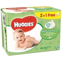 Huggies Natural Care, chusteczki nawilżające, 168 sztuk