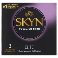 Unimil Skyn Elite nielateksowe prezerwatywy, 3 szt.