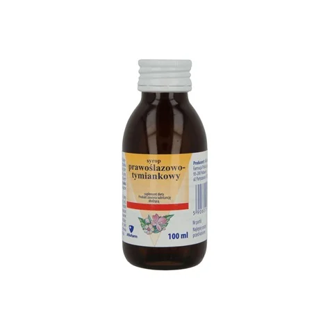 Syrop Prawoślazowo-Tymiankowy suplement diety, 100 ml