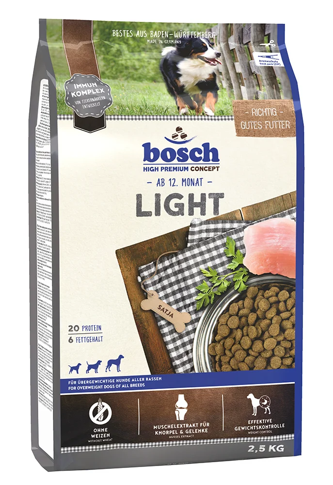 Bosch Light Adult karma dla psów, 2,5 kg