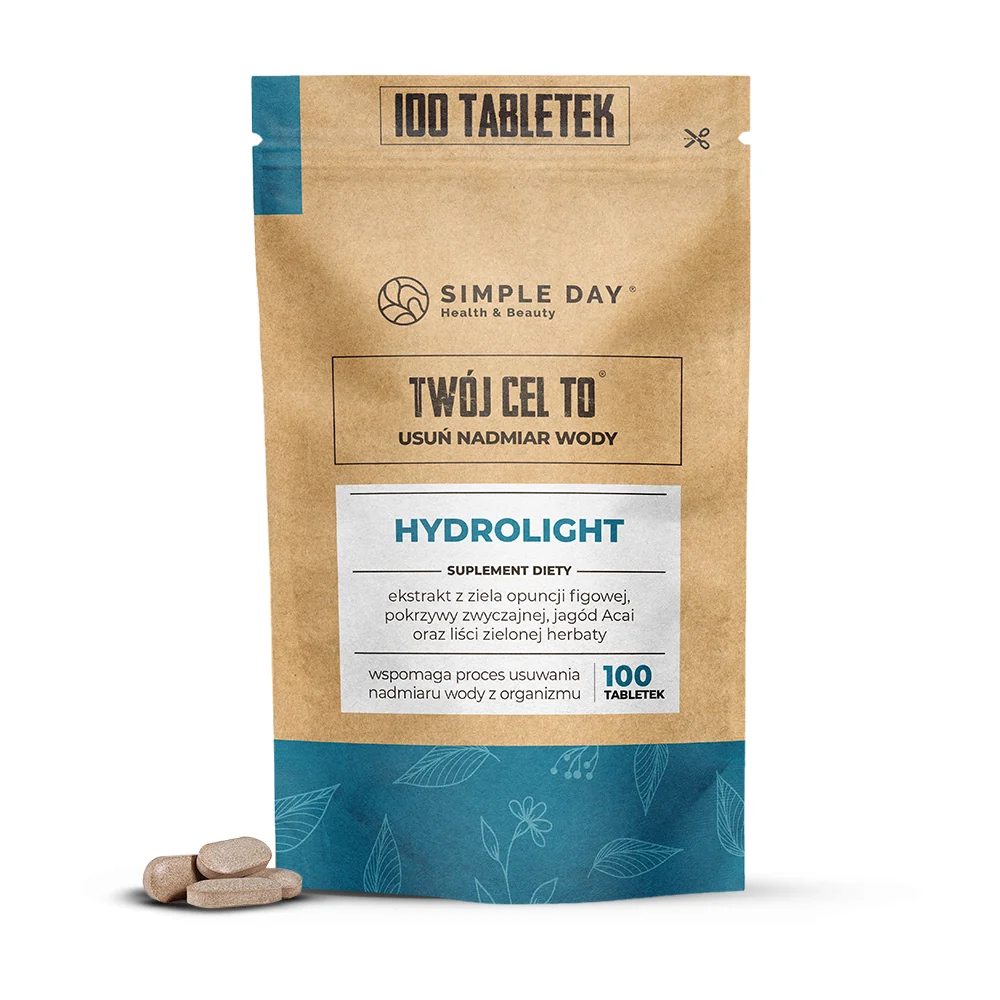 Twój cel to: Usuń nadmiar wody - Hydrolight 100 tabletek