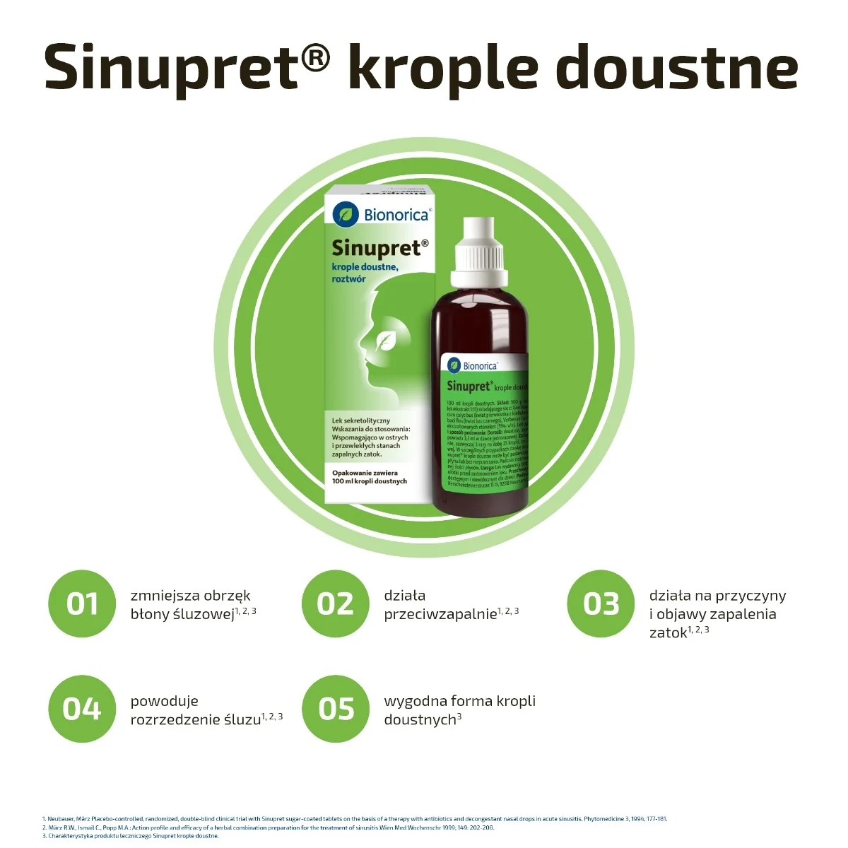 Sinupret krople doustne, 100 ml